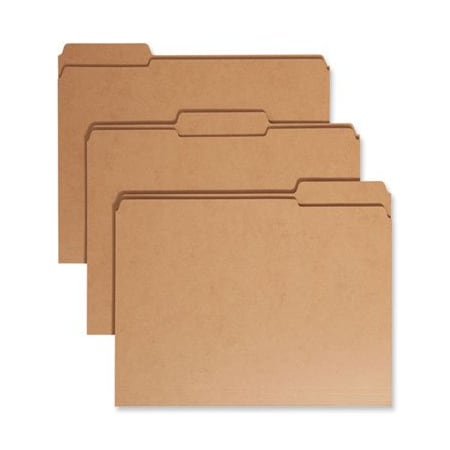 Smead FOLDER, KRAFT, 1/3 CUT, LTR 10734